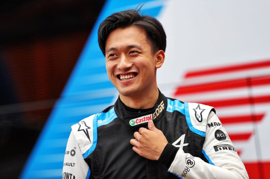 F1 coureur Zhou Guanyu